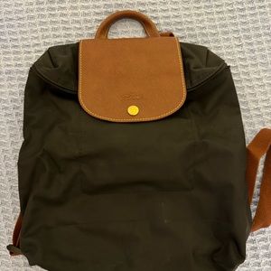 LONGCHAMP Le Pliage Nylon Backpack In Black